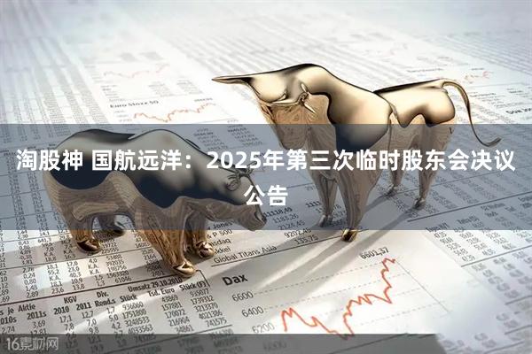 淘股神 国航远洋：2025年第三次临时股东会决议公告