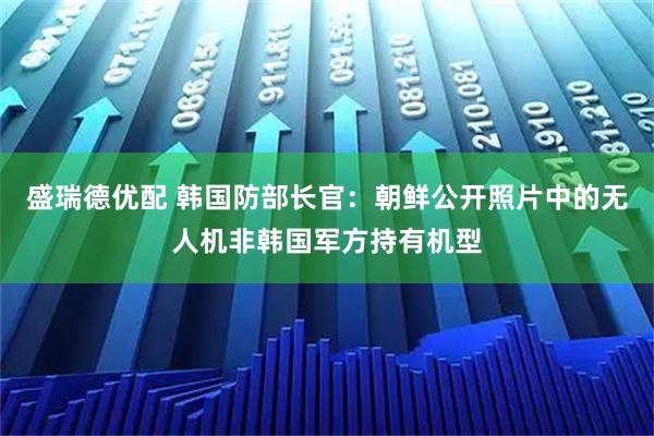 盛瑞德优配 韩国防部长官：朝鲜公开照片中的无人机非韩国军方持有机型
